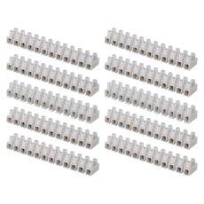 Svorkovnice 12 × 10,0 mm bílá