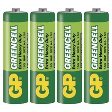 Zinko-chloridová baterie GP Greencell R6 (AA)