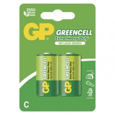 Zinko-chloridová baterie GP Greencell R14 (C)