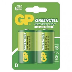 Zinko-chloridová baterie GP Greencell R20 (D)