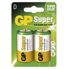 Alkalická baterie GP Super LR20 (D)