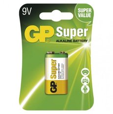 Alkalická baterie GP Super 6LF22 (9V)
