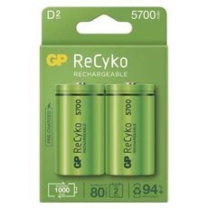 Dobíjecí baterie GP ReCyko 5700 (D) 2 ks