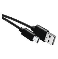 Kabel USB 2.0 A/M - mini B/M 2m černý