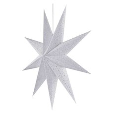Papírová hvězda LED, 60 cm, uvnitř.