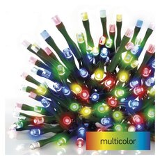 LED vianočná reťaz, 8 m, vonkajšia aj vnútorná, multicolor, programy, časovač