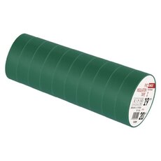 Izolační páska PVC 19 mm / 20 m zelená