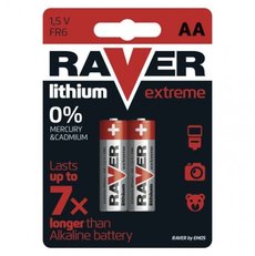 Lithiová baterie RAVER FR6 (AA)