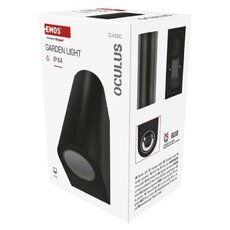 Záhradné nástenné svietidlo OCULUS, 8,8 x 6,7 x 15,3 cm, 2 x GU10, 35 W
