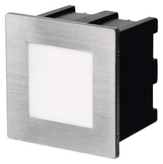 Orientační vestavné svítidlo LED 80×80, 1,5W teplá bílá, IP65