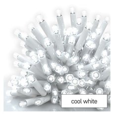 Profi LED spojovací řetěz bílý - cencúle, 3 m, venkovní, studená bílá