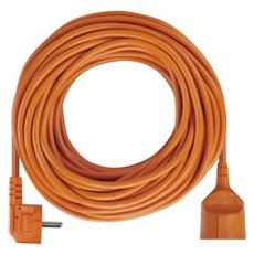 Prodlužovací kabel 20 m / 1 zásuvka / oranžová / PVC / 250 V / 1,5 mm2