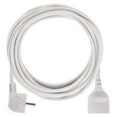 Prodlužovací kabel 7 m / 1 zásuvka / bílá / PVC / 1 mm2