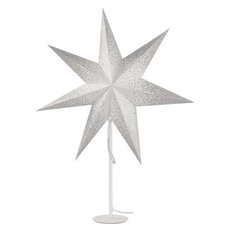LED papírová hvězda se stojanem, 45 cm, vč.