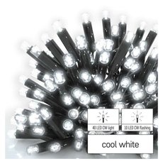 Kloub Profi LED. Blikací řetěz - cencely, 3 m, venkovní, studená bílá