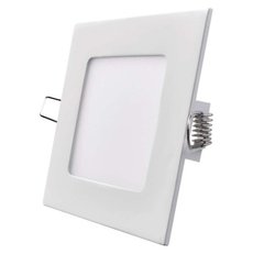 LED panel 120×120, čtvercový vestavěný bílý, 6W teplá bílá