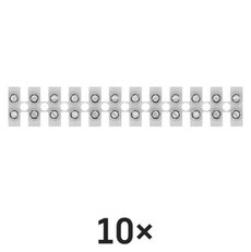 Svorkovnice 12 × 6,0 mm bílá