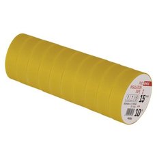 Izolační páska z PVC 15 mm / 10 m žlutá