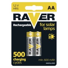 Nabíjecí baterie RAVER 600 mAh HR6 (AA)