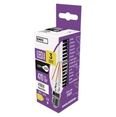 LED žiarovka Filament Candle 3,4W E14 neutrálna biela