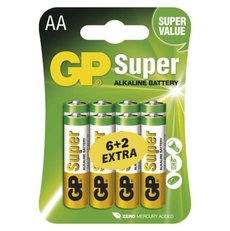 Alkalická baterie GP Super LR6 (AA)