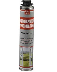 Den Braven Montážna pena 750 ml nízkoexpanzná pištoľová Silver Line