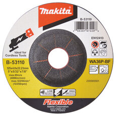 Pružné brusné kotouče Makita B-53110