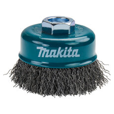 Kartáče z ocelového drátu, vertikální - vlnité - vnitřní závity M14 Makita D-24094