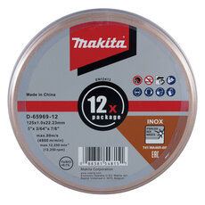 Kotúče z nehrdzavejúcej ocele a THIN Makita D-65969-12