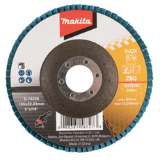 Laminované brusné kotouče - nerezová ocel "Zirkon" Makita D-74239