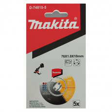 Makita D-74815-5 nerezové a tenké kotouče