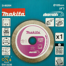 Diamak nedelená hrana Makita D-80204