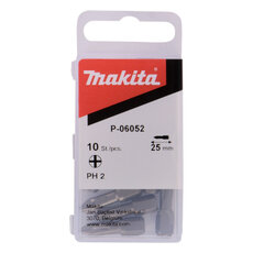 Křížové vrtáky 25 mm podle DIN 3126 Makita P-06052