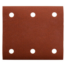 Brusný papír 114 x 102 mm (suchý zip, 6 otvorů) Makita P-33152