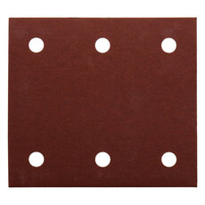Brusný papír 114 x 102 mm (suchý zip, 6 otvorů) Makita P-33168