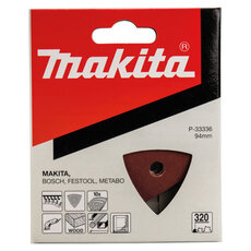 Brusný papír 95 x 95 x 95 x 95 mm (suchý zip, 6 otvorů) Makita P-33336