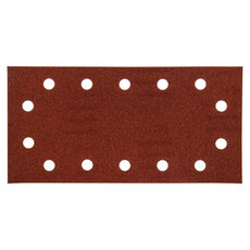 Brusný papír 115 x 229 mm (suchý zip, 14 otvorů) Makita P-43125