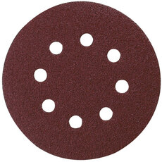 Smirkový papír ? 125 mm (suchý zip, 8 otvorů) Makita P-43533