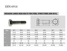 6HR DIN 6914 10.9 TZN M16x045