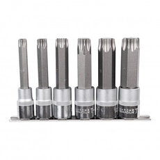 Nástavce sada TORX T55-T100 100mm 1/2"