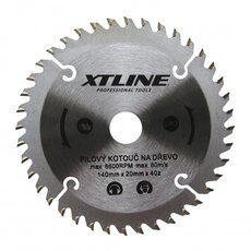 Kotúč pílový s SK plátmi na drevo 255x30mm/80 zubov