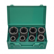 Hlavica 3/4" priemyselná, sada 8 dielov
