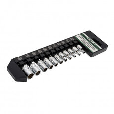 Hlavica 1/4" sada 11 dielov