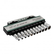 Hlavica 1/4" sada 11 dielov